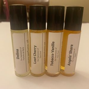 Oil Perfumery roller balls - set of 4